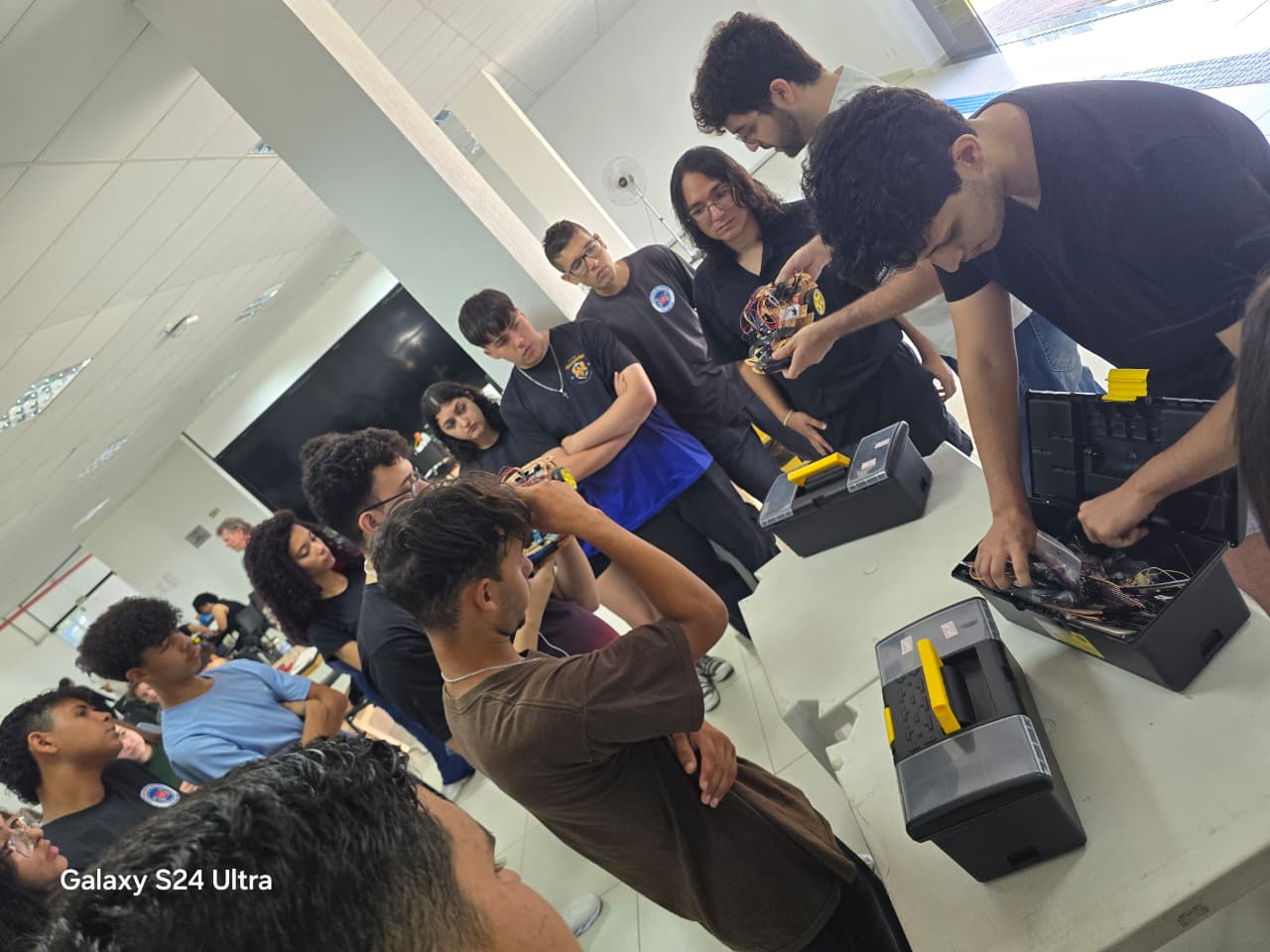 Foto do experimento