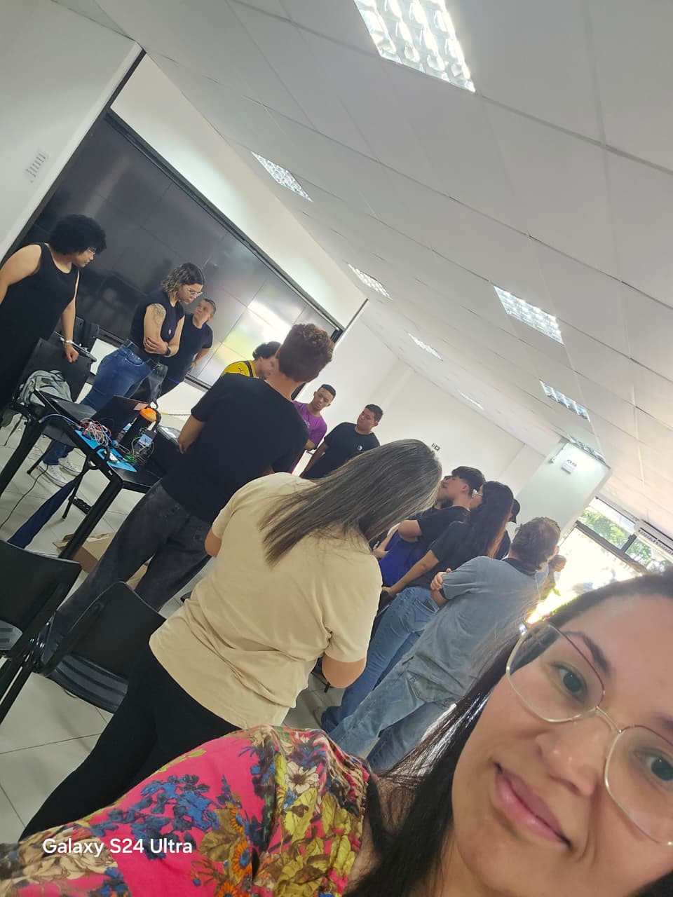 Foto do experimento