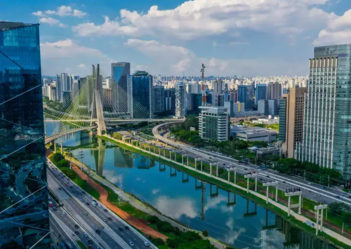 Luftaufnahme von São Paulo